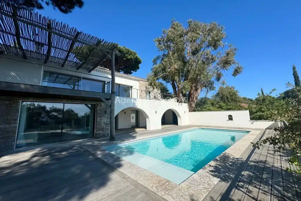 investissement immobilier Rayol-Canadel, villa avec vue mer